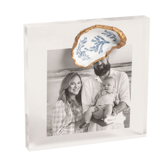 Sarasota Style Acrylic Sealife Blue Picture Frame in Coral - Sarasota Florida | Sarasota Store