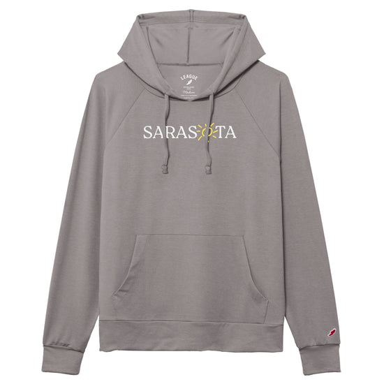 Sarasota Style All Day Boxy Hoodie in Gray - Sarasota Florida | Sarasota Store
