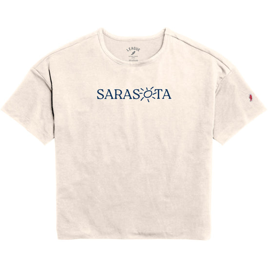 Sarasota Style All Day Short Sleeve T-Shirt in Beige - Sarasota Florida | Sarasota Store