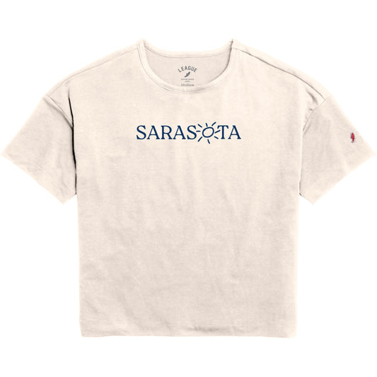 Sarasota Style All Day Short Sleeve T-Shirt in Beige - Sarasota Florida | Sarasota Store