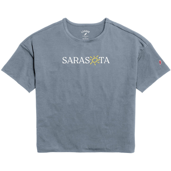 Sarasota Style All Day Short Sleeve T-Shirt in Blue - Sarasota Florida | Sarasota Store