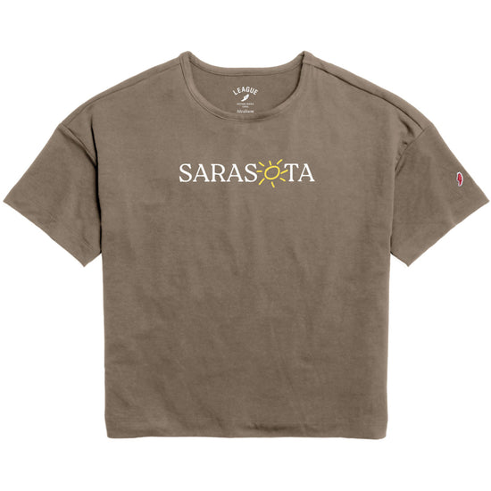Sarasota Style All Day Short Sleeve T-Shirt in Brown - Sarasota Florida | Sarasota Store