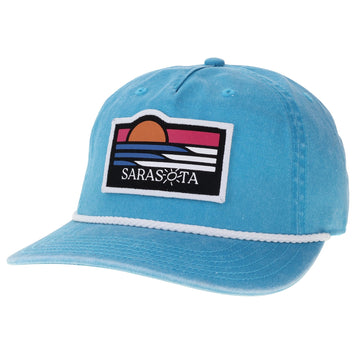 Sarasota Style Baseball Cap in Blue - Sarasota Florida | Sarasota Store