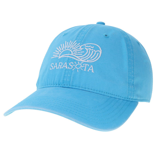 Sarasota Style Baseball Cap in Blue - Sarasota Florida | Sarasota Store