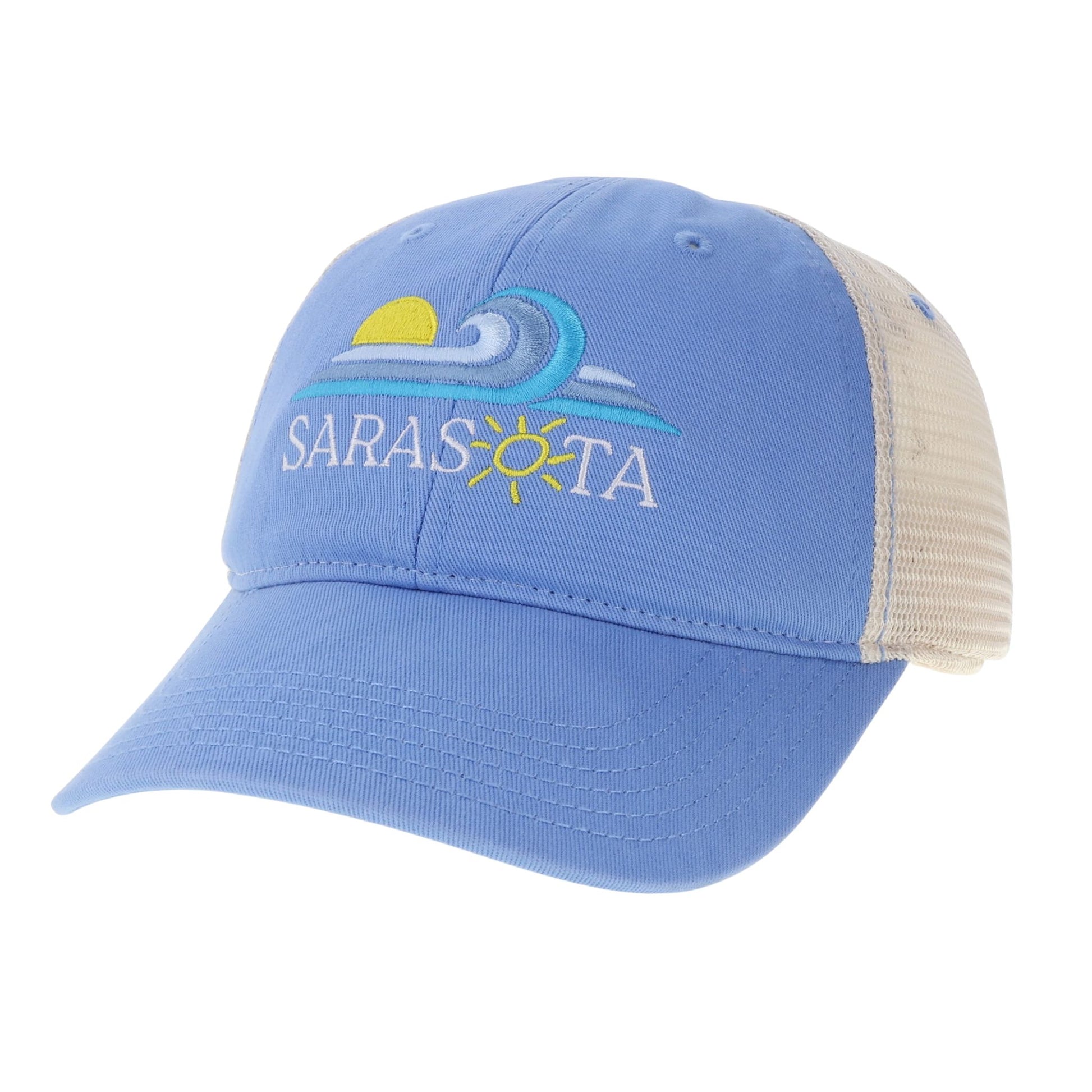 Sarasota Style Baseball Cap in Blue - Sarasota Florida | Sarasota Store