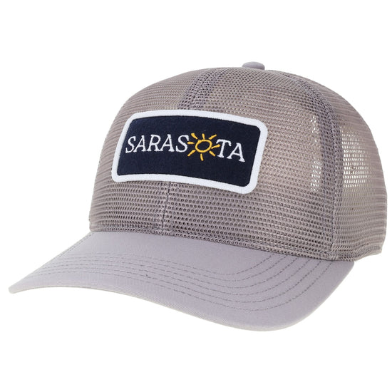Sarasota Style Baseball Cap in Gray - Sarasota Florida | Sarasota Store