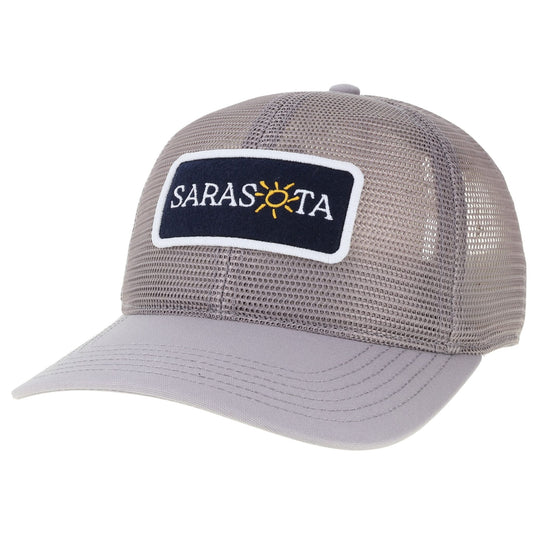Sarasota Style Baseball Cap in Gray - Sarasota Florida | Sarasota Store