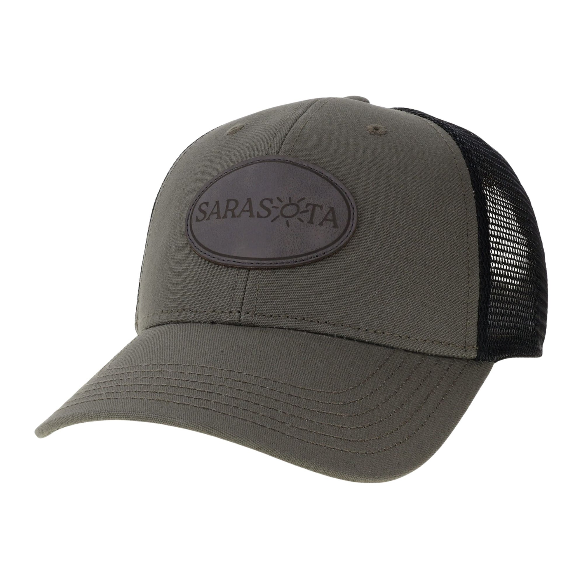 Sarasota Style Baseball Cap in Gray - Sarasota Florida | Sarasota Store