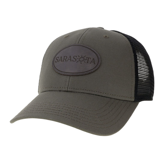 Sarasota Style Baseball Cap in Gray - Sarasota Florida | Sarasota Store