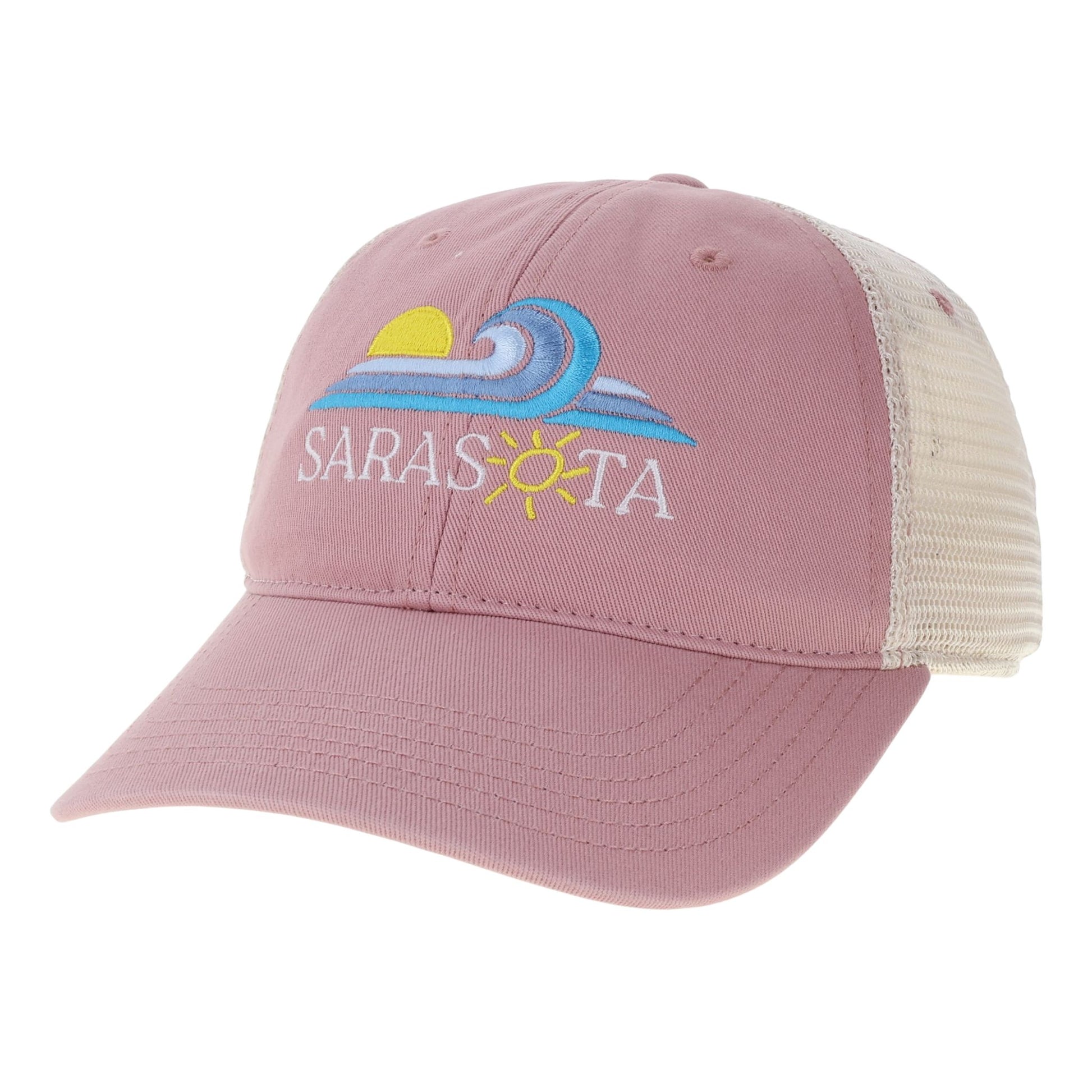 Sarasota Style Baseball Cap in Pink - Sarasota Florida | Sarasota Store