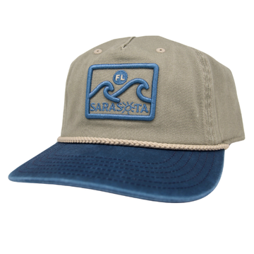 Sarasota Style Baseball Cap in Tan - Sarasota Florida | Sarasota Store