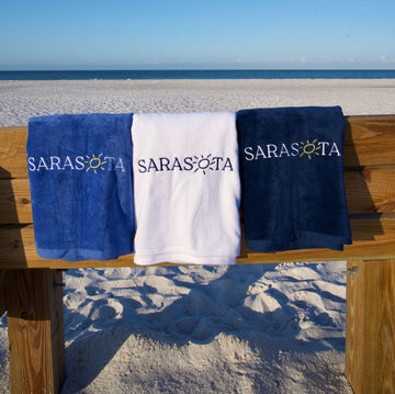 Sarasota Style Beach Towel - Sarasota Florida | Sarasota Store