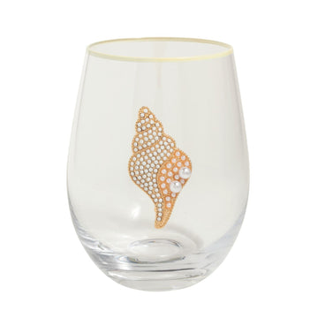 Sarasota Style Beaded Wine Glass in Wine - Sarasota Florida | Sarasota Store