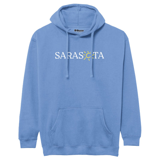 Sarasota Style Benchmark Hoodie in Blue - Sarasota Florida | Sarasota Store