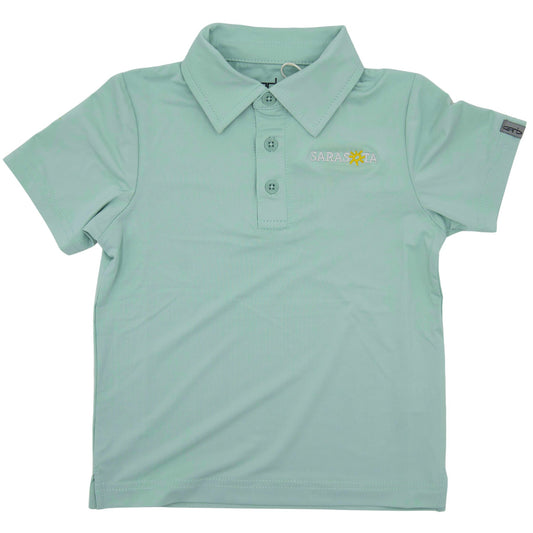 Sarasota Style Blake Polo Shirt in Green - Sarasota Florida | Sarasota Store