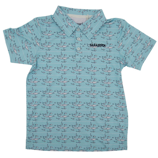 Sarasota Style Bruce Light Polo Shirt in Blue - Sarasota Florida | Sarasota Store