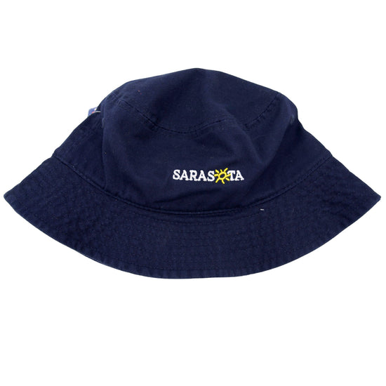 Sarasota Style Bucket Hat in Navy - Sarasota Florida | Sarasota Store