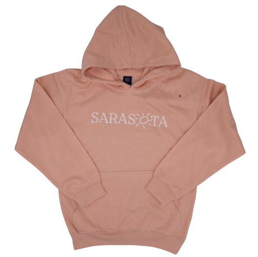 Sarasota Style Buddy Hoodie in Pink - Sarasota Florida | Sarasota Store