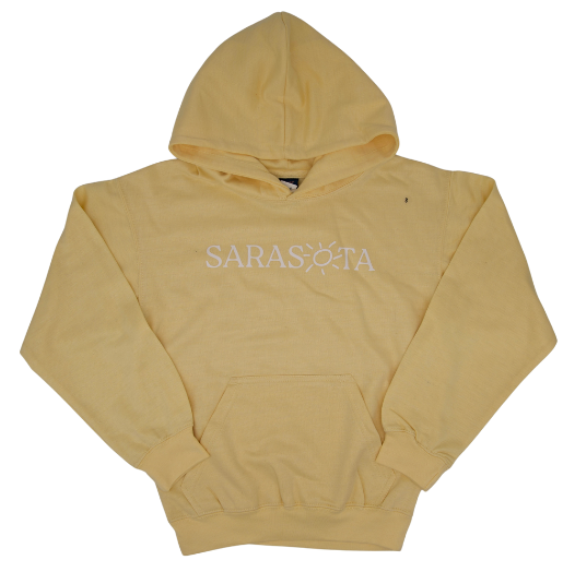 Sarasota Style Buddy Hoodie in Yellow - Sarasota Florida | Sarasota Store
