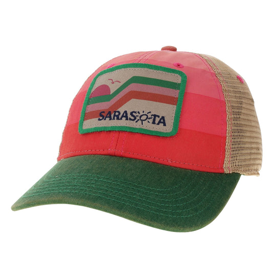 Sarasota Style Cap in Pink - Sarasota Florida | Sarasota Store
