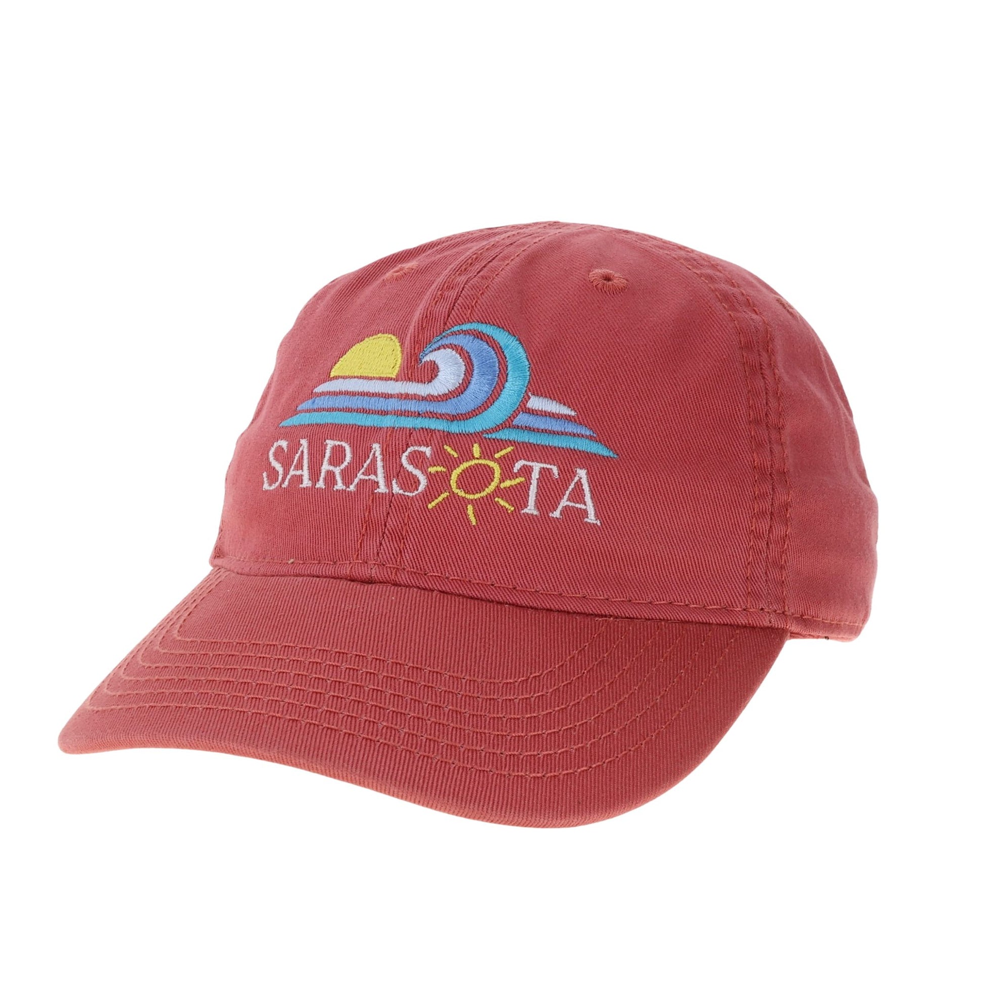 Sarasota Style Cap in Red - Sarasota Florida | Sarasota Store