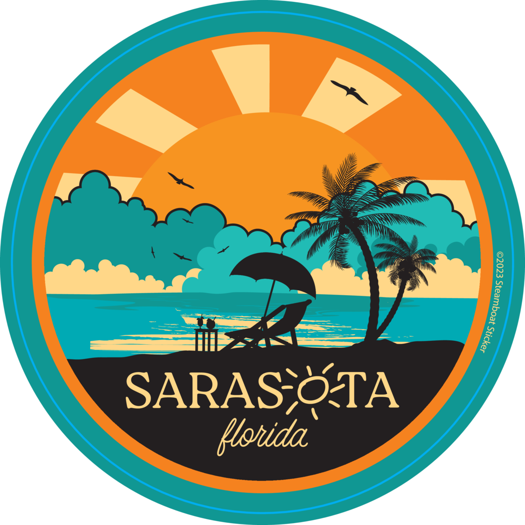 Sarasota Style Circle Logo Design - Sarasota Florida | Sarasota Store