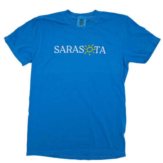Sarasota Style Classic Blue Short Sleeve T-Shirt in Royal - Sarasota Florida | Sarasota Store