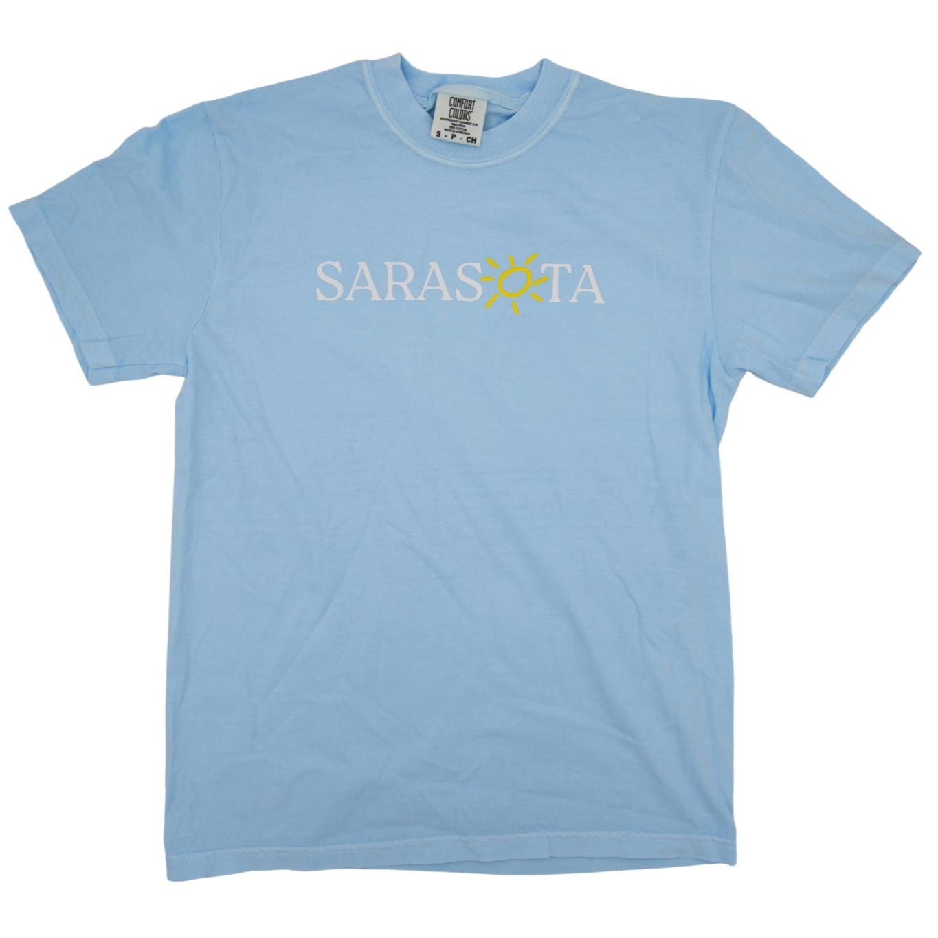 Sarasota Style Classic Light Short Sleeve T-Shirt in Blue - Sarasota Florida | Sarasota Store