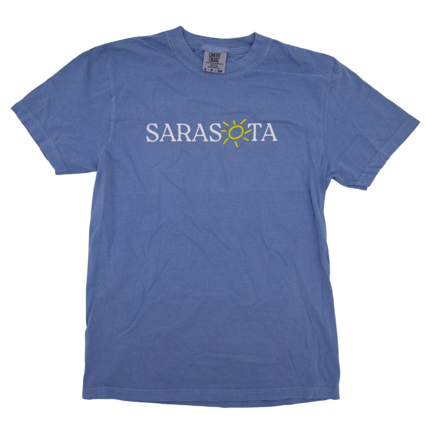 Sarasota Style Classic Short Sleeve T-Shirt in Blue - Sarasota Florida | Sarasota Store