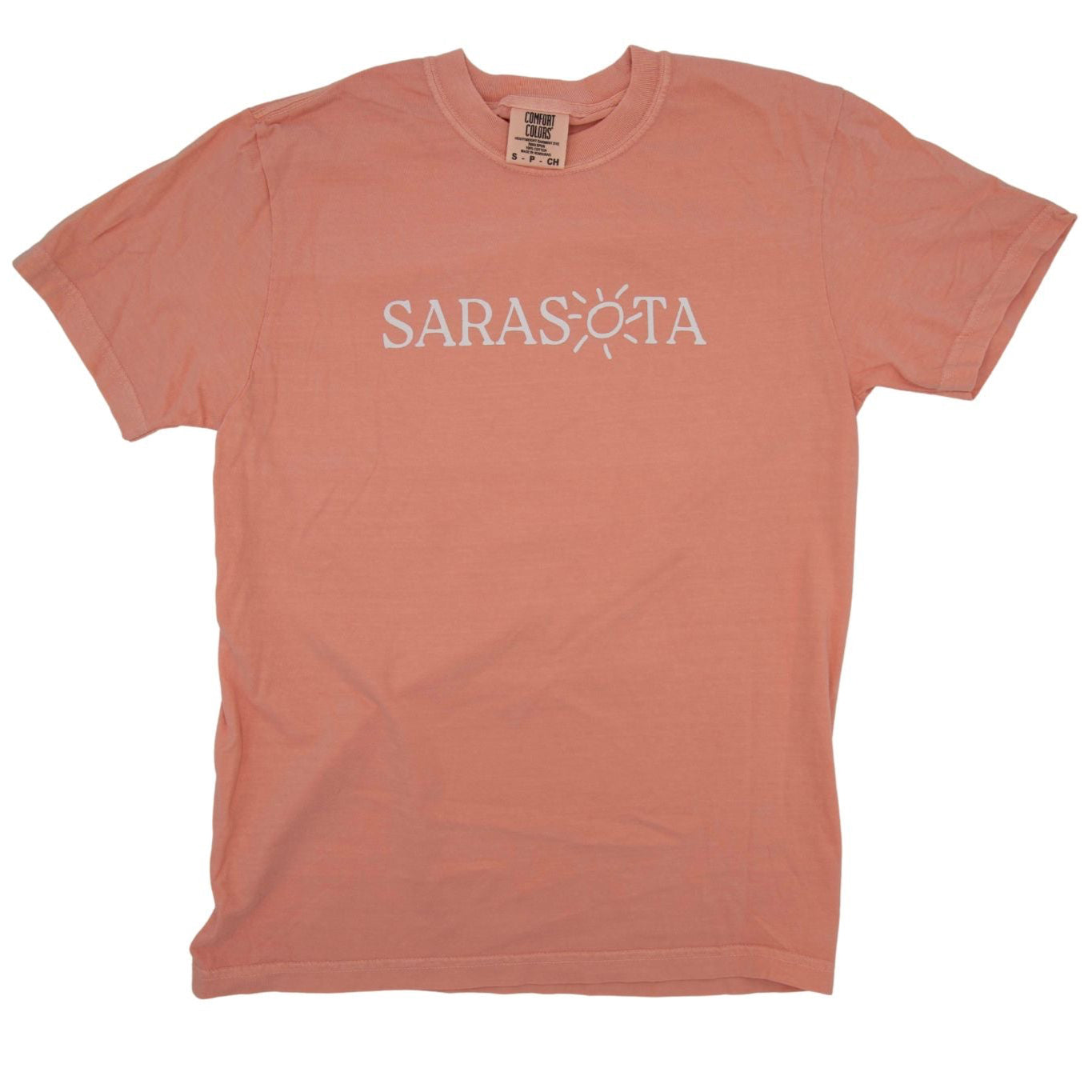 Sarasota Style Classic Short Sleeve T-Shirt in Orange - Sarasota Florida | Sarasota Store