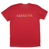 Sarasota Style Classic Short Sleeve T-Shirt in Red - Sarasota Florida | Sarasota Store
