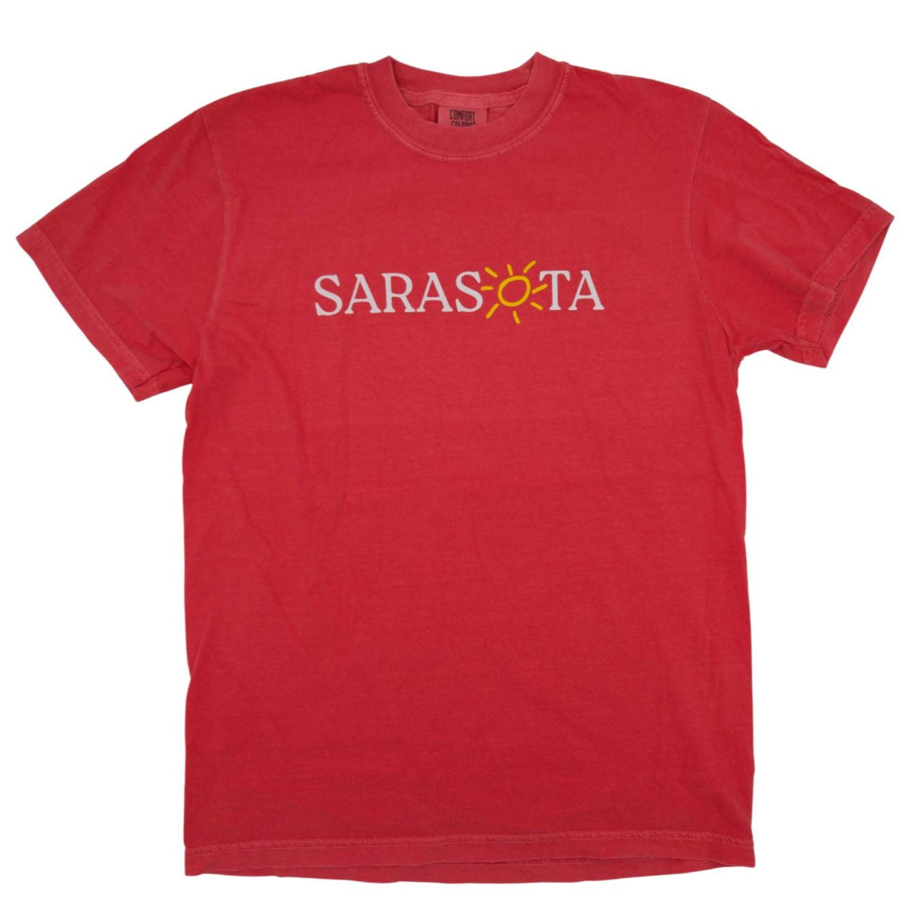 Sarasota Style Classic Short Sleeve T-Shirt in Red - Sarasota Florida | Sarasota Store