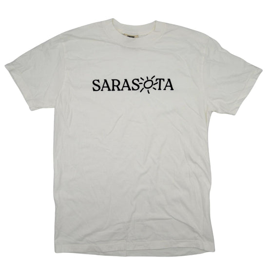 Sarasota Style Classic Short Sleeve T-Shirt in White - Sarasota Florida | Sarasota Store