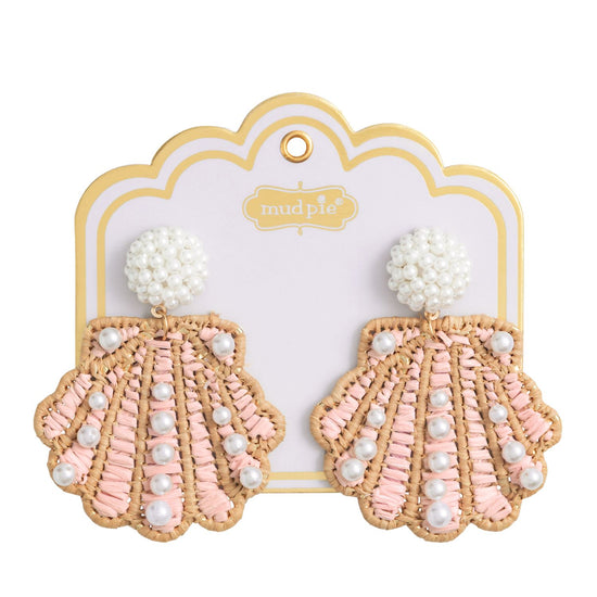 Sarasota Style Coastal Beaded Earrings in Pink - Sarasota Florida | Sarasota Store