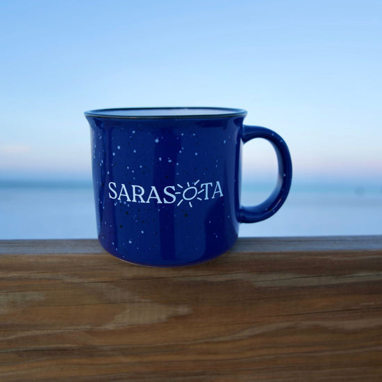 Sarasota Style Coffee Coffee Mug in Navy - Sarasota Florida | Sarasota Store