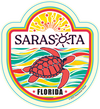 Sarasota Style Colored Waves Logo Design - Sarasota Florida | Sarasota Store