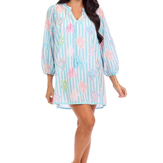 Sarasota Style Cover Up in Blue - Sarasota Florida | Sarasota Store