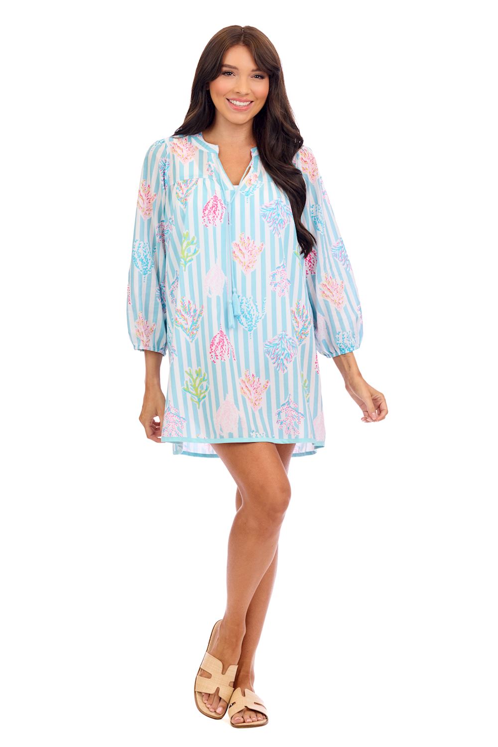Sarasota Style Cover Up in Blue - Sarasota Florida | Sarasota Store