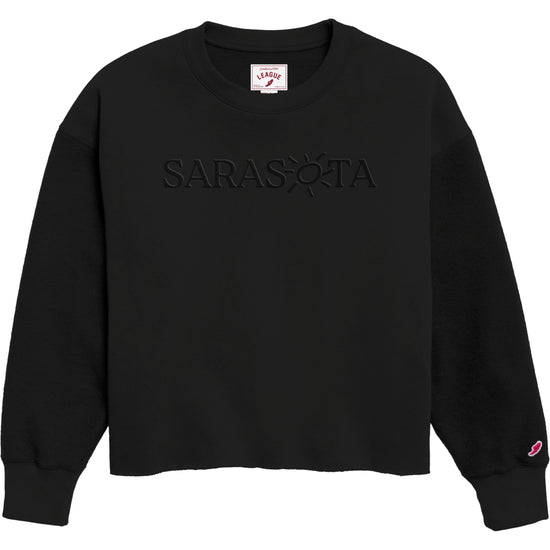Sarasota Style Crewneck Sweatshirt in Black - Sarasota Florida | Sarasota Store