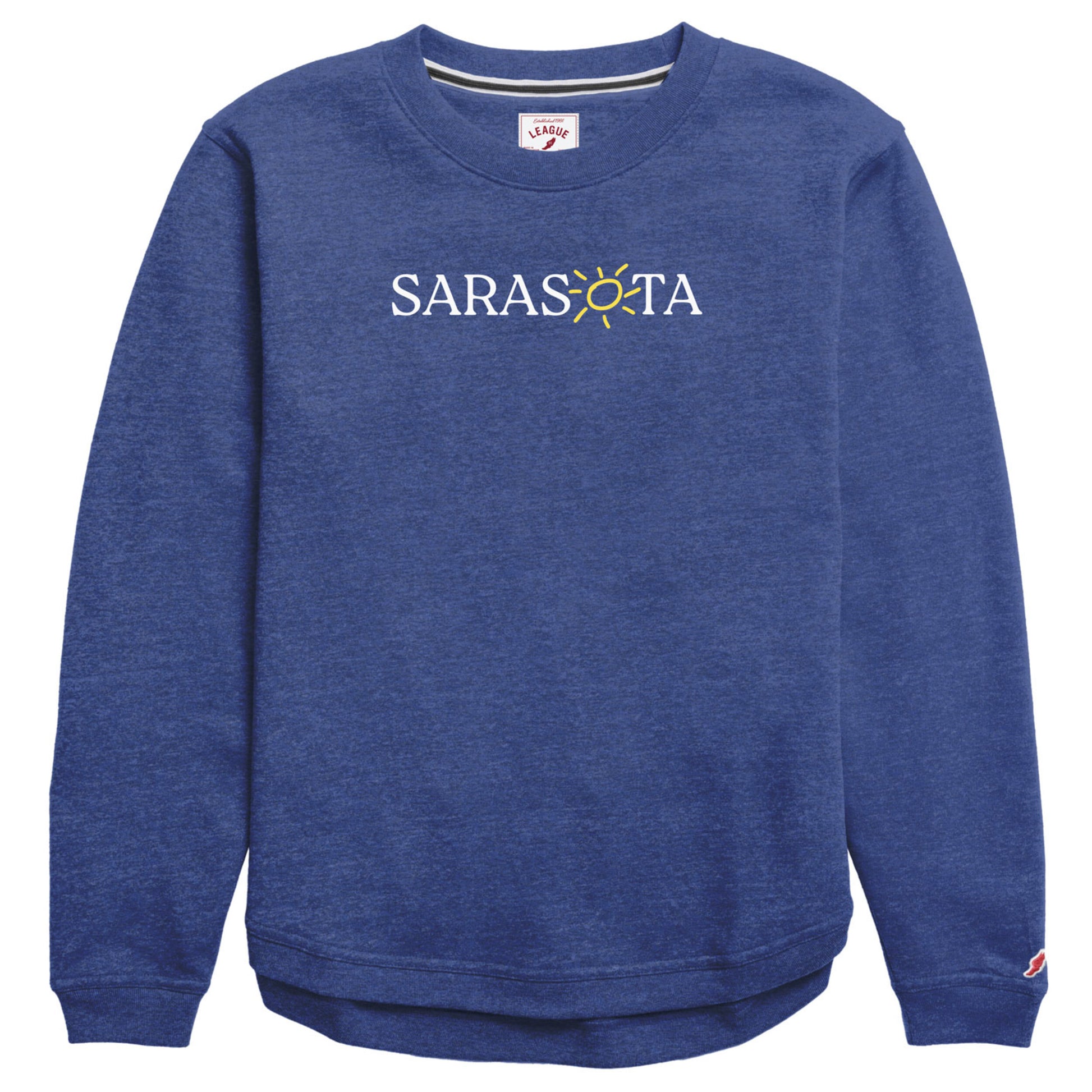 Sarasota Style Crewneck Sweatshirt in Blue - Sarasota Florida | Sarasota Store