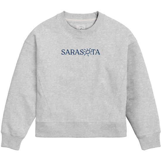 Sarasota Style Crewneck Sweatshirt in Gray - Sarasota Florida | Sarasota Store