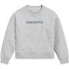 Sarasota Style Crewneck Sweatshirt in Gray - Sarasota Florida | Sarasota Store