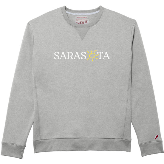 Sarasota Style Crewneck Sweatshirt in Gray - Sarasota Florida | Sarasota Store