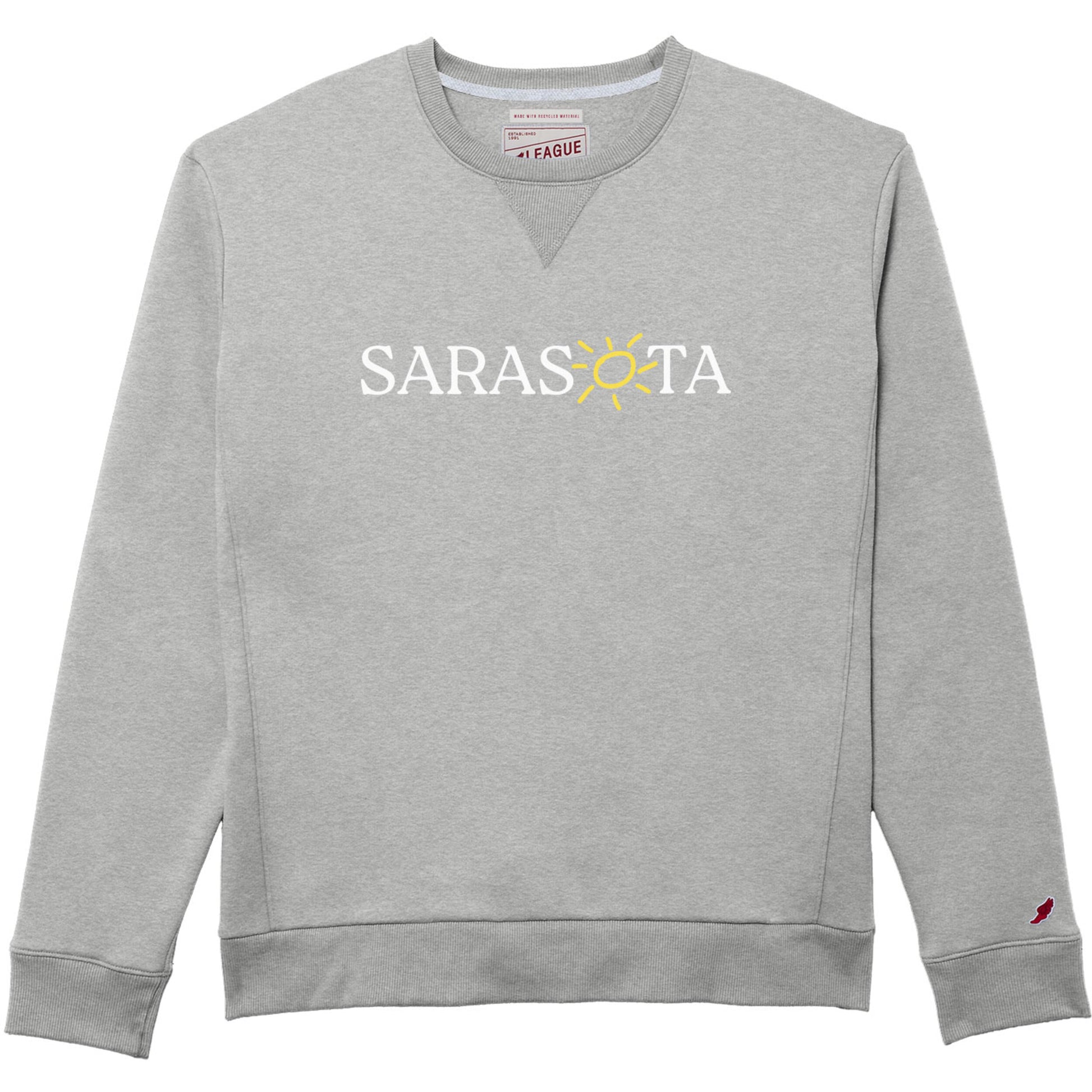 Sarasota Style Crewneck Sweatshirt in Gray - Sarasota Florida | Sarasota Store