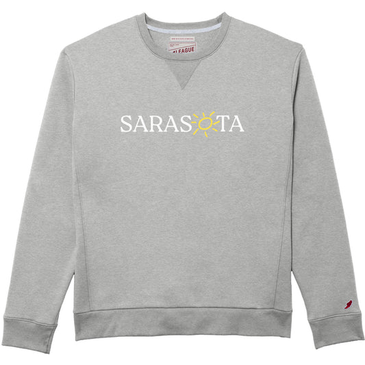 Sarasota Style Crewneck Sweatshirt in Gray - Sarasota Florida | Sarasota Store