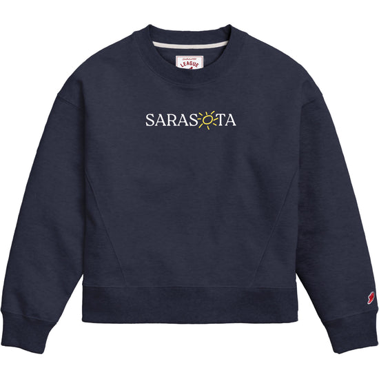Sarasota Style Crewneck Sweatshirt in Navy - Sarasota Florida | Sarasota Store