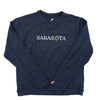 Sarasota Style Crewneck Sweatshirt in Navy - Sarasota Florida | Sarasota Store
