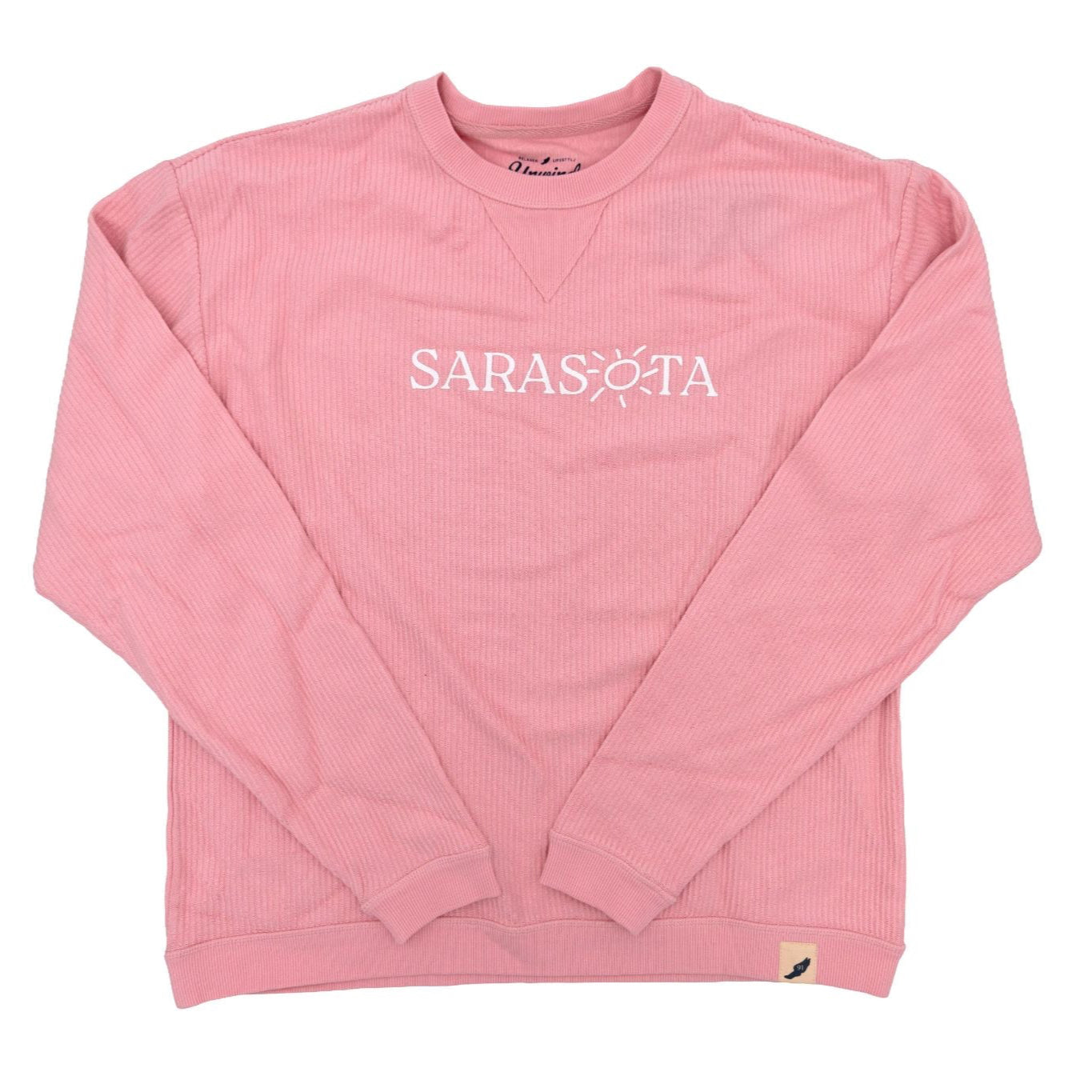 Sarasota Style Crewneck Sweatshirt in Pink - Sarasota Florida | Sarasota Store
