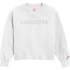 Sarasota Style Crewneck Sweatshirt in White - Sarasota Florida | Sarasota Store