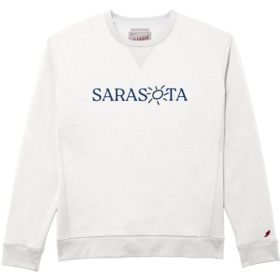 Sarasota Style Crewneck Sweatshirt in White - Sarasota Florida | Sarasota Store